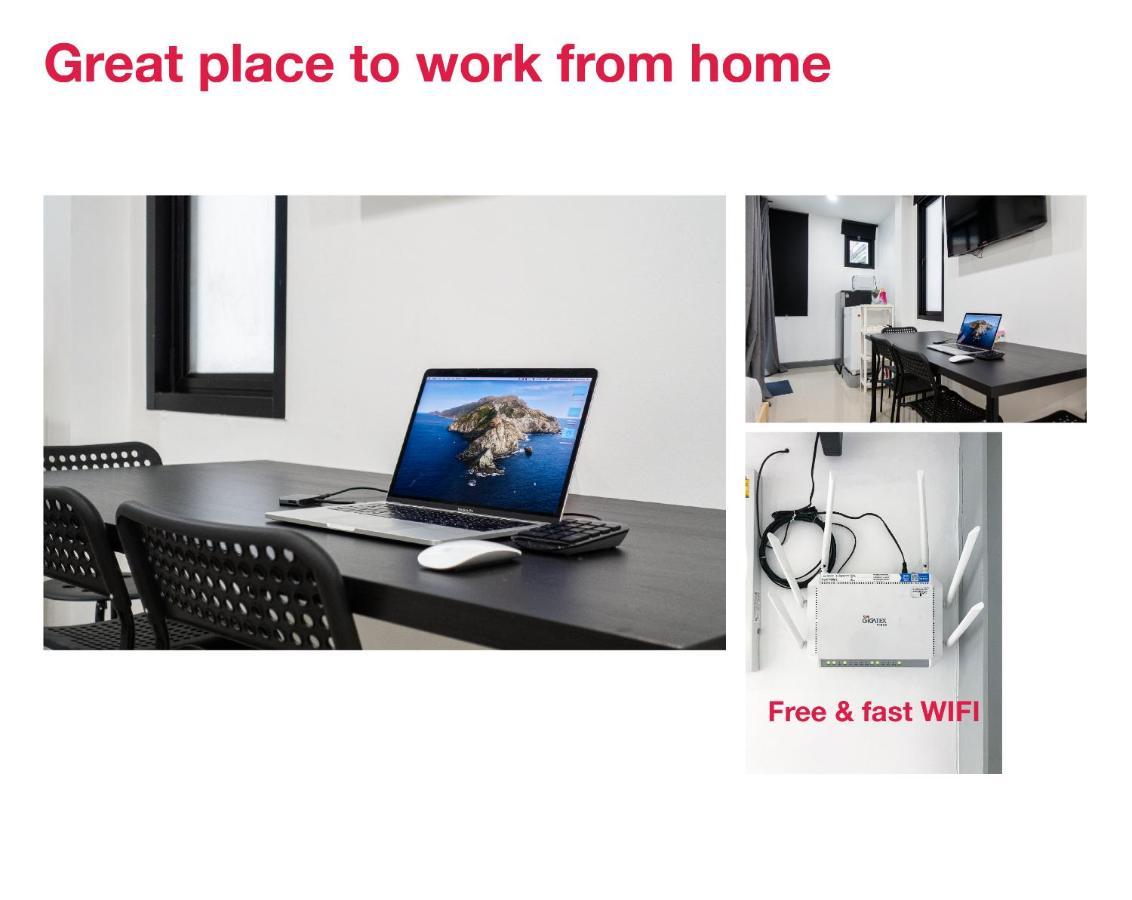 방콕 P2 Silom Large 2Beds Full Kitchen Wifi 4-6Pax 아파트 외부 사진